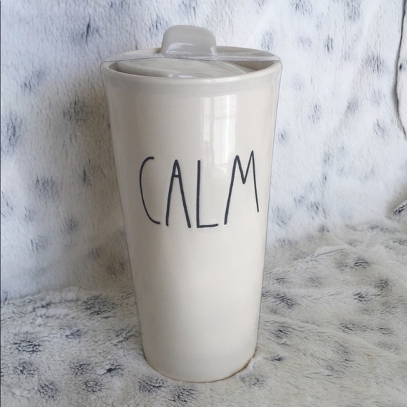 Rae Dunn Tumbler Rae Dunn Travel Mug CALM - Picture 1 of 3